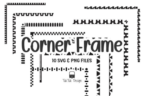 Corner Frame Border Shape SVG PNG Icon