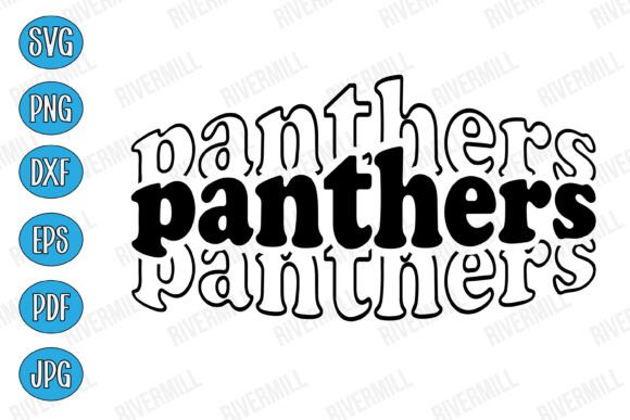 Panthers SVG PNG EPS DXF PDF JPG Graphics