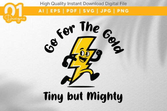Tiny but Mighty Sports SVG Design